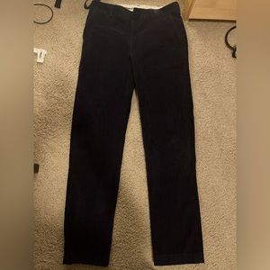 L.L. Bean corduroy pants 32/34 baggy navy
